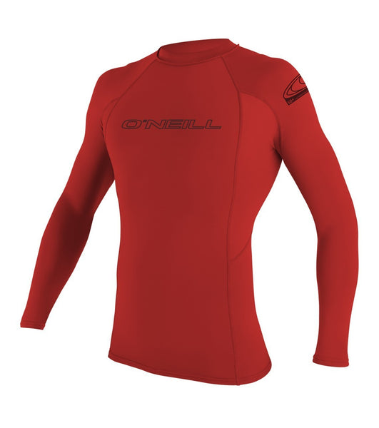 Oneill Mens Rashguard Basic Skins LS Crew