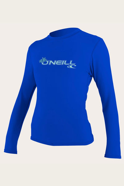 Oneill Womens Rashguard Basic Skins LS Rash Tee