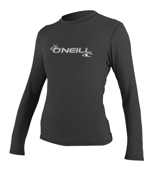 Oneill Womens Rashguard Basic Skins LS Rash Tee