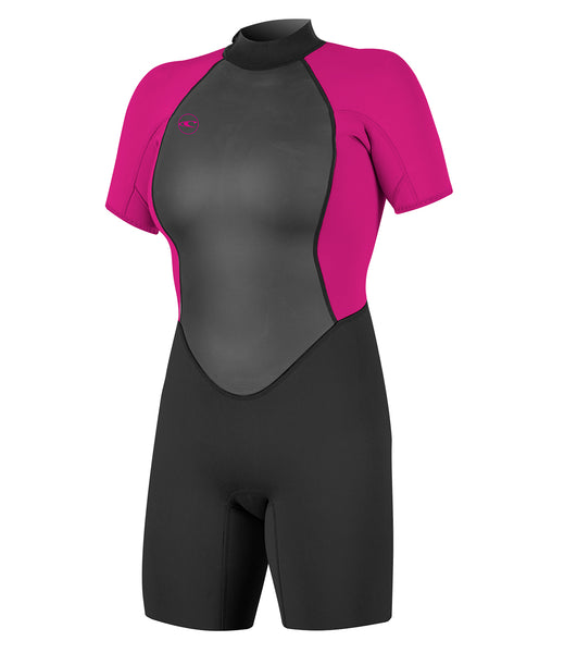 Oneill Womens Wetsuit Reactor 2mm Short Sleeve Springsuit