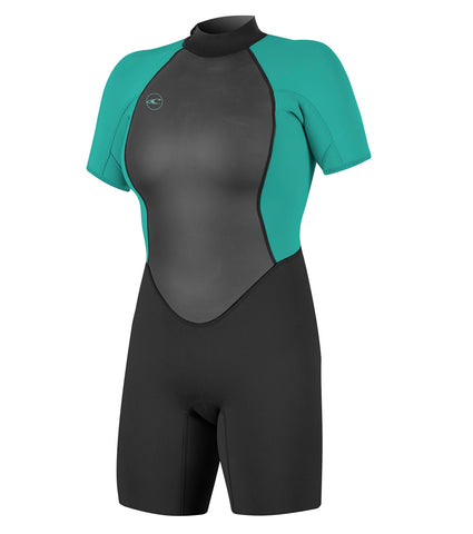 Oneill Womens Wetsuit Reactor 2mm Short Sleeve Springsuit