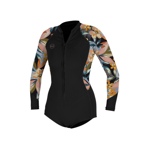 Oneill Womens Wetsuit Bahia 2/1mm Long Sleeve Springsuit