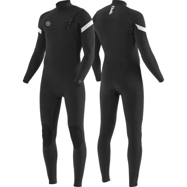 Vissla Mens Wetsuits 7 Seas 4-3 Raditude Full Chest Zip