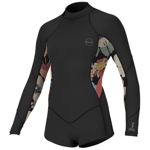 Oneill Youth Girls Wetsuit Bahia 2/1mm Long Sleeve Springsuit