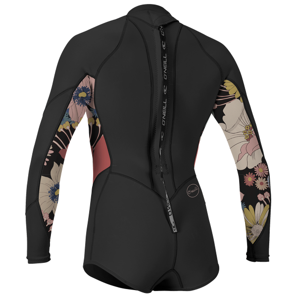 Oneill Youth Girls Wetsuit Bahia 2/1mm Long Sleeve Springsuit