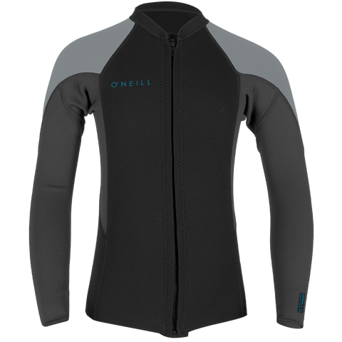 Oneill Youth Wetsuit Reactor II 2mm Front Zip Long Sleeve Jacket