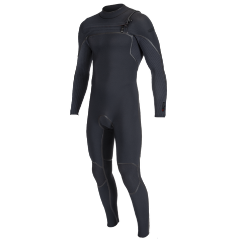 Oneill Mens Wetsuit Hyperfreak Fire Chest Zip 3/2+mm Fullsuit