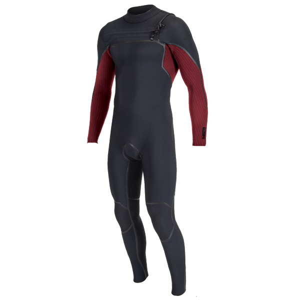 Oneill Mens Wetsuit Hyperfreak Fire Chest Zip 4/3+mm Fullsuit