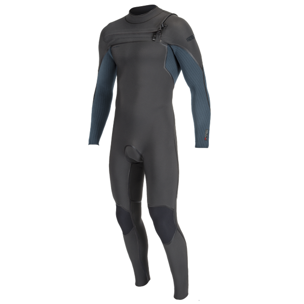 Oneill Mens Wetsuit Hyperfreak Fire Chest Zip 4/3+mm Fullsuit