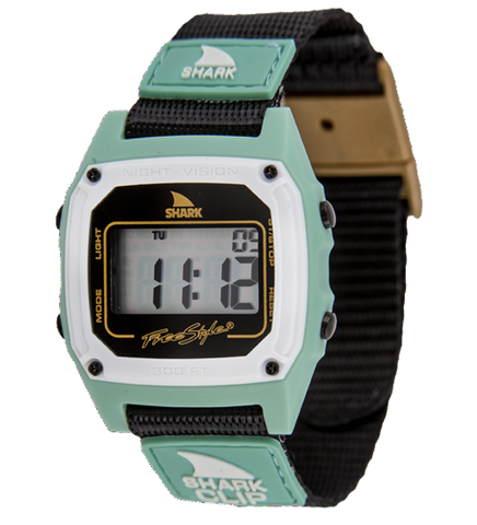 Freestyle Watch Shark Clip Black/Mint