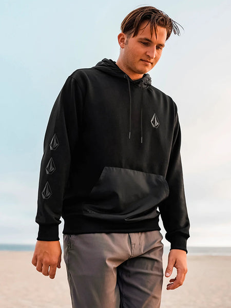 Volcom Mens Sweatshirt Iconic Tech Pullover Hoodie