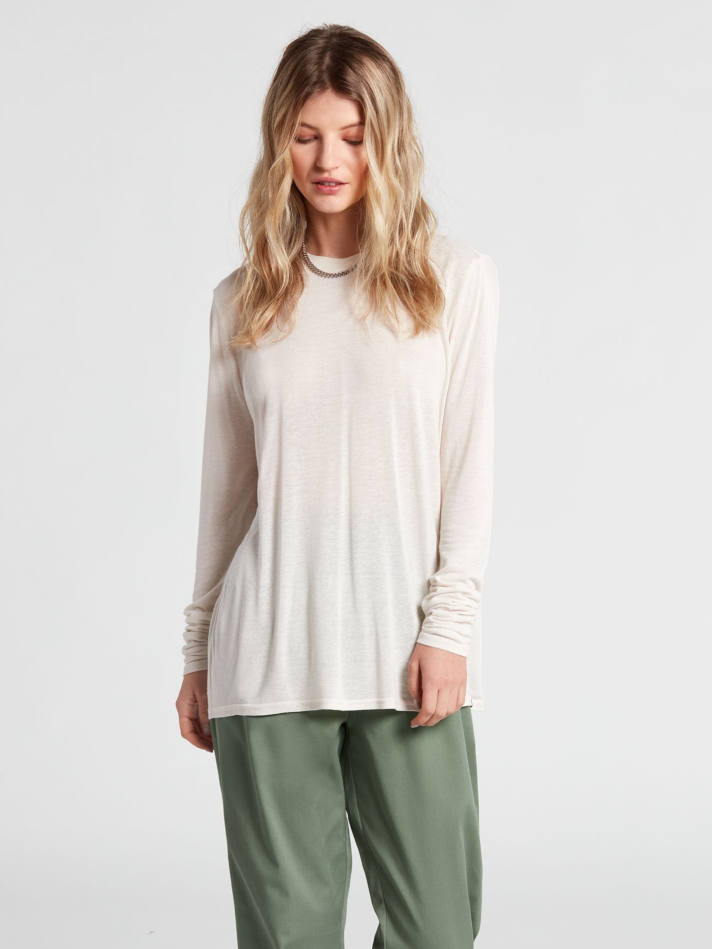 Volcom Womens Shirt Tern N Bern Long Sleeve