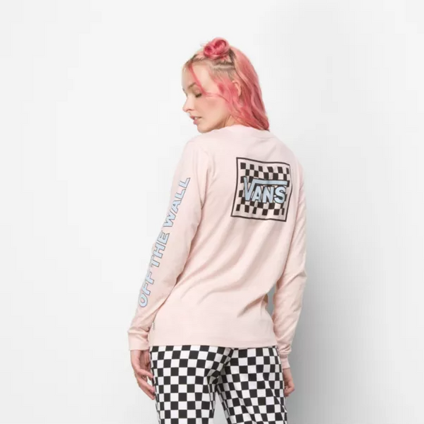 Vans Womens Shirt Boxed Out Long Sleeve