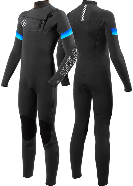 Vissla Boys Westsuits Boys Seven Seas Raditude 3-2 Full Chest Zip