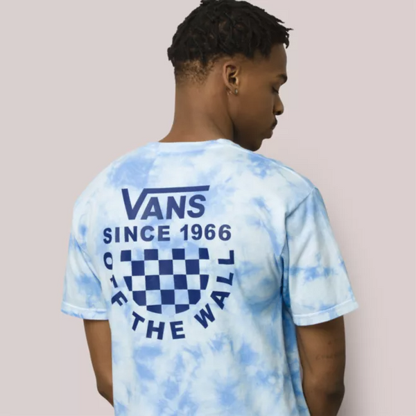 svimmel farmaceut overvældende Vans Mens Shirt Checker Logo Tie Dye