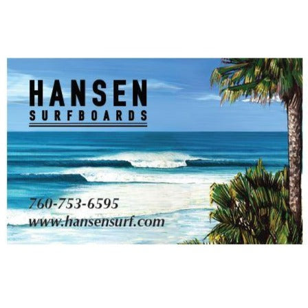 Hansen Gift Card