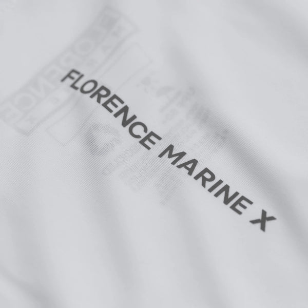 Florence Marine X Mens Shirt Long Sleeve Hooded UPF Shirt