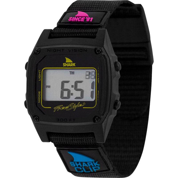 Freestyle Watch Shark Clip Classic Primary Black