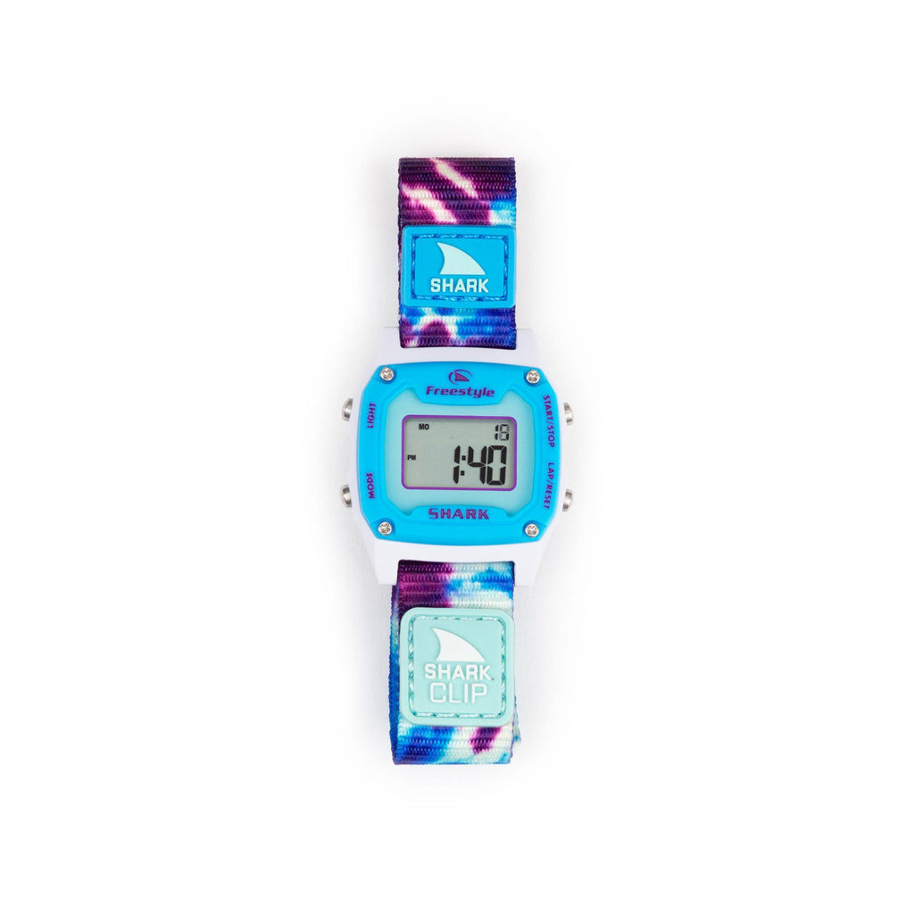 Freestyle Watch Shark Clip Mini Tie Dye Blue Daze