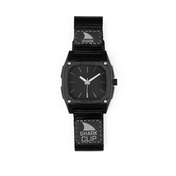 Freestyle Watch Shark Clip Analog Black Out