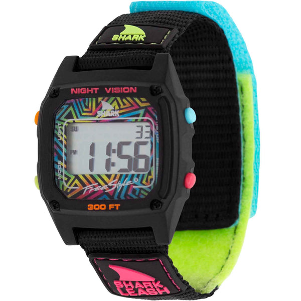 Freestyle Watch Shark Leash Neon Wave