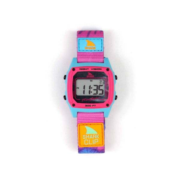 Freestyle Watch Shark Clip Tie Dye Pink Splash
