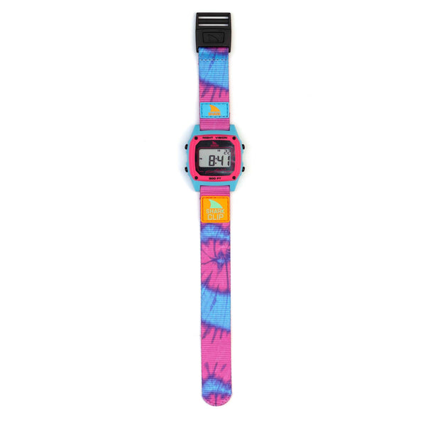 Freestyle Watch Shark Clip Tie Dye Pink Splash