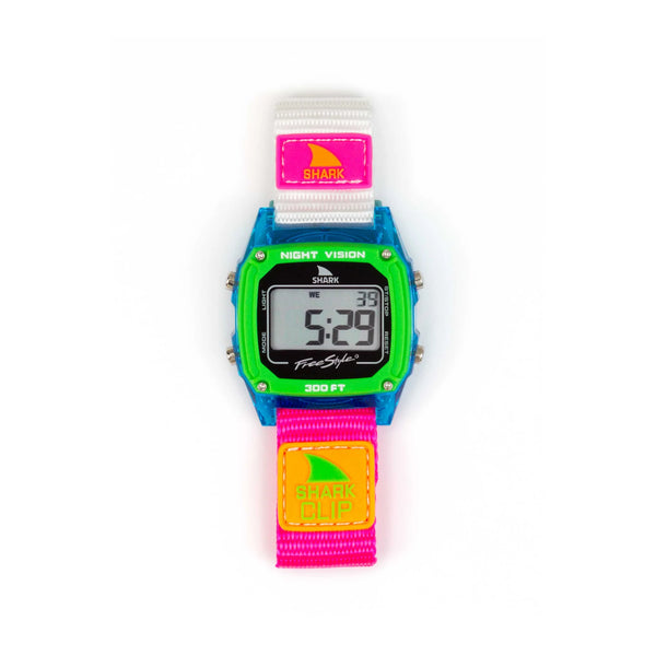 Freestyle Watch Shark Clip Black Neon 3.0