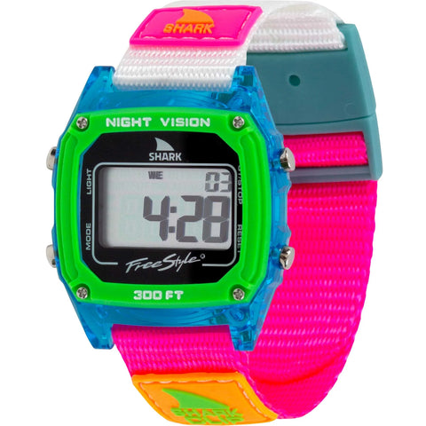 Freestyle Watch Shark Clip Black Neon 3.0