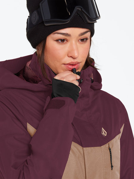 Volcom Womens Snow Jacket Pine 2L TDS Infrared