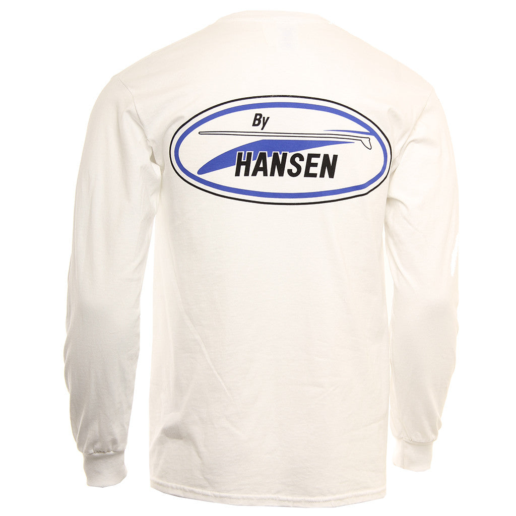 トップス Hansen Hansen Mens Long Sleeve Shirt Original Logo – Hansen Surfboards