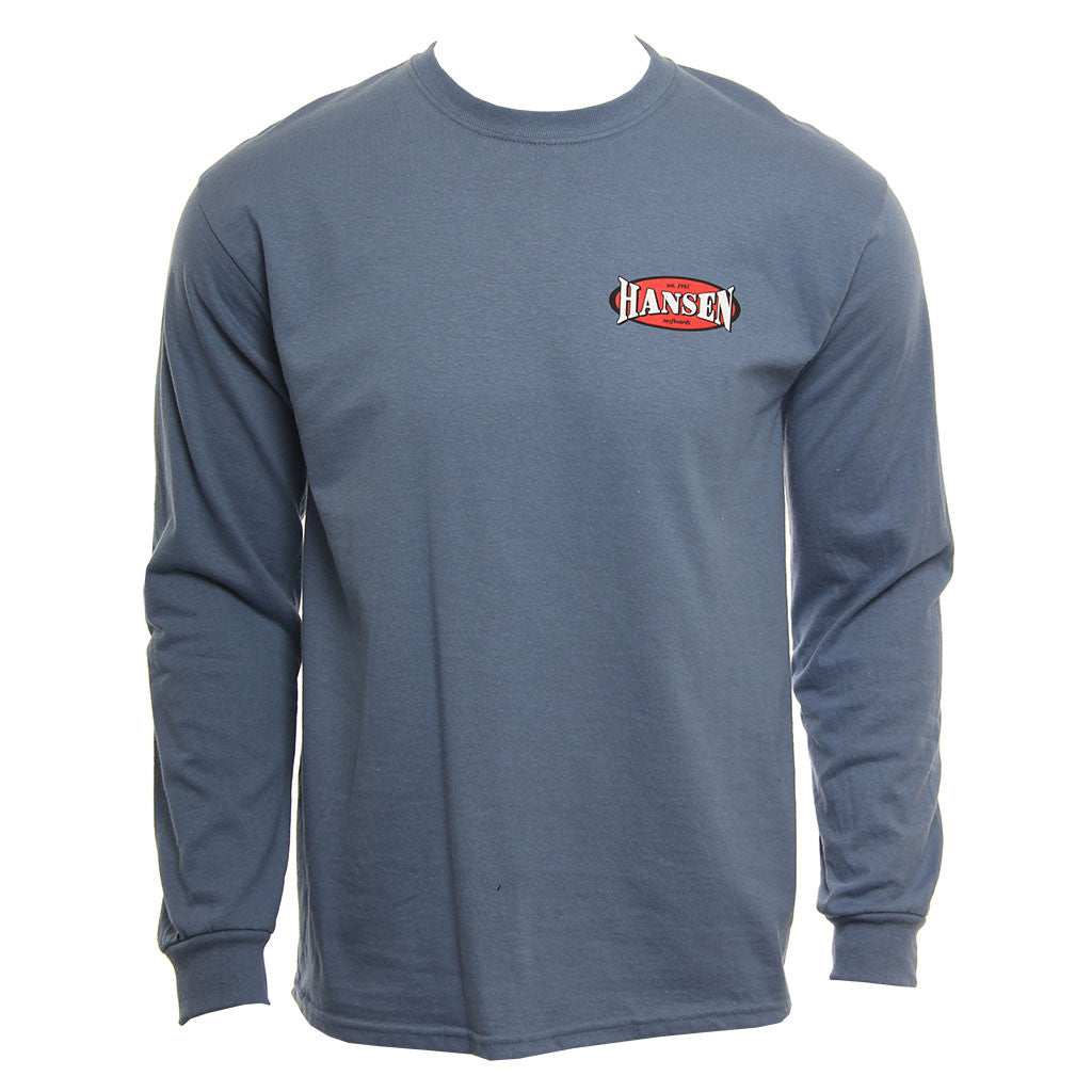 Hansen Mens Shirt Surfboard New LS