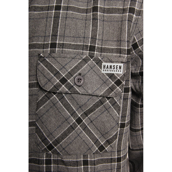 Hansen Mens Woven Roland Sherpa Flannel