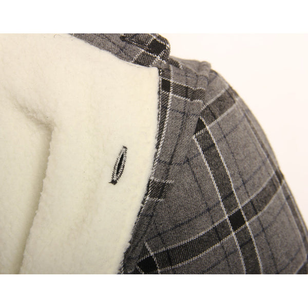 Hansen Mens Woven Roland Sherpa Flannel
