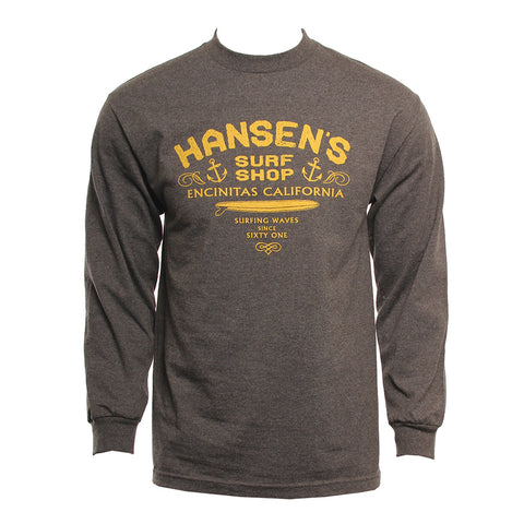 Hansen Mens Shirt Surf Yuppie LS