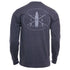 Hansen Mens Shirt Criss Cross LS