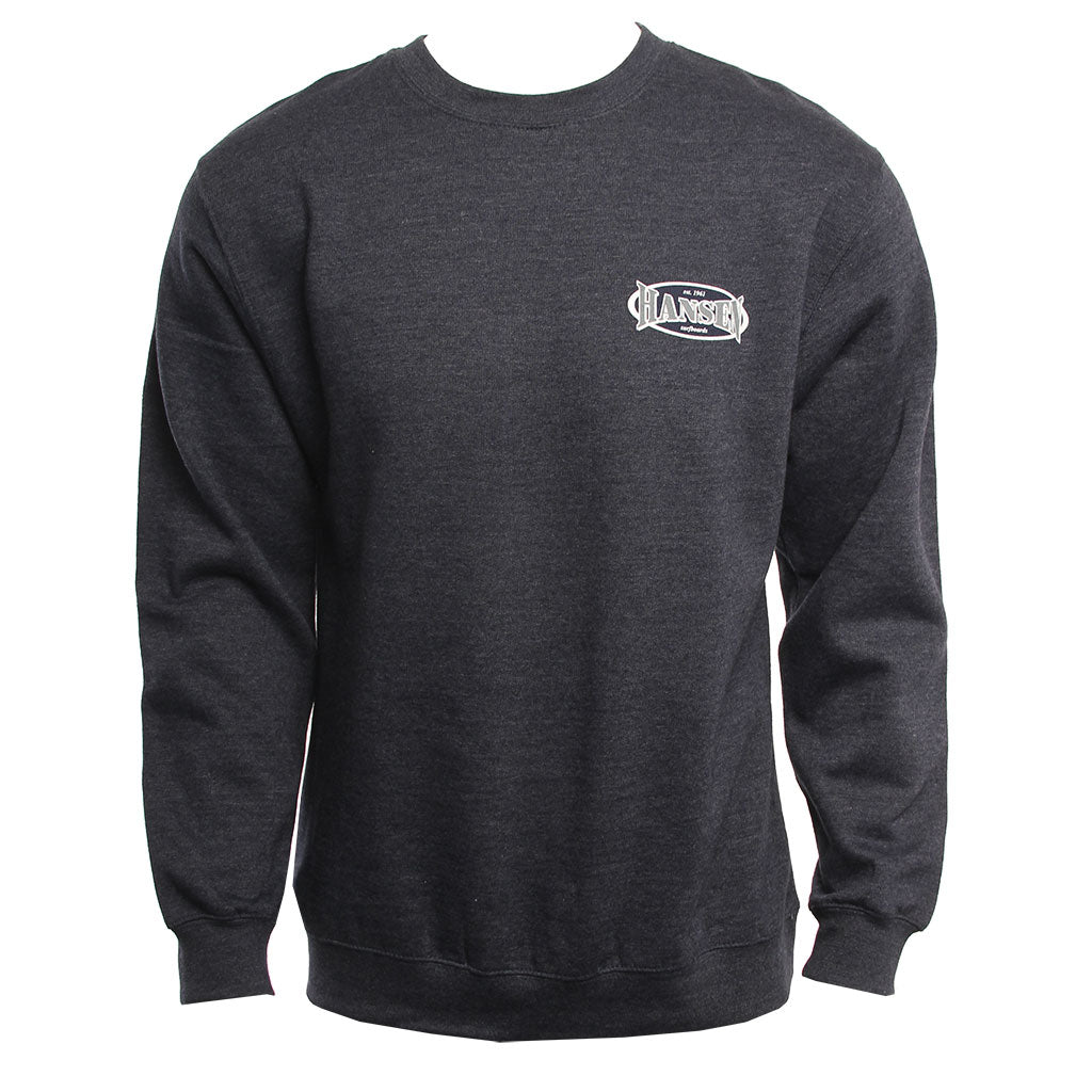 Hansen Mens Sweatshirt Surfboard