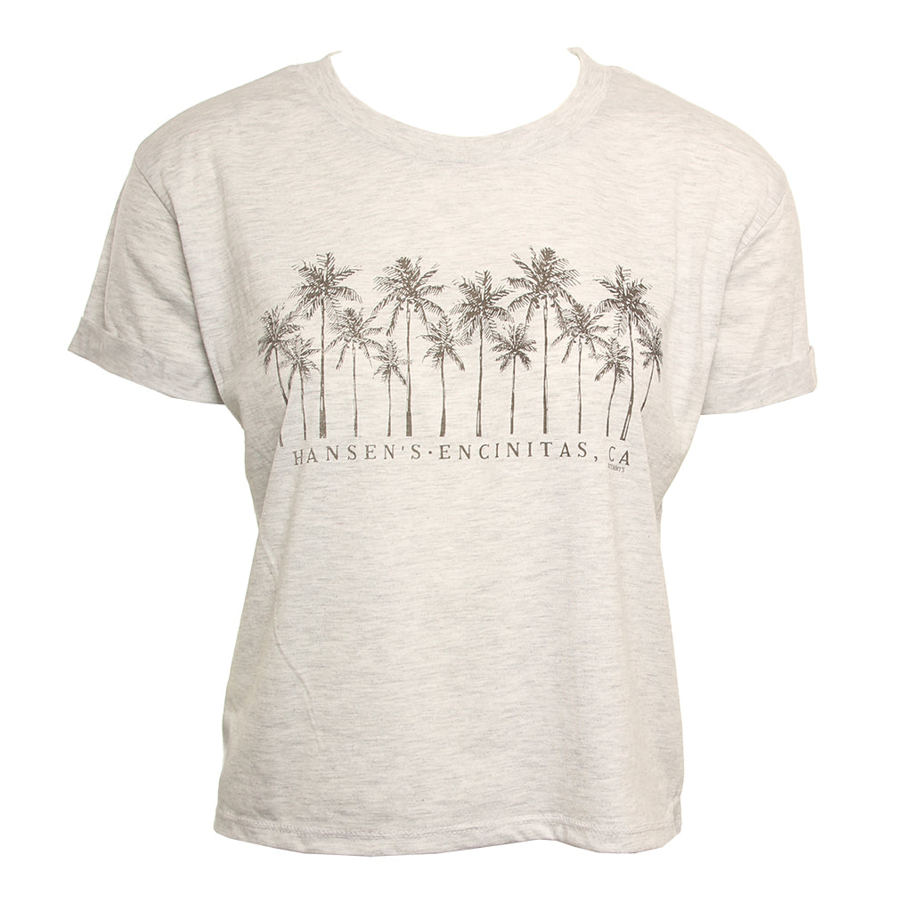 Hansen Womens Shirt Sketch Palm