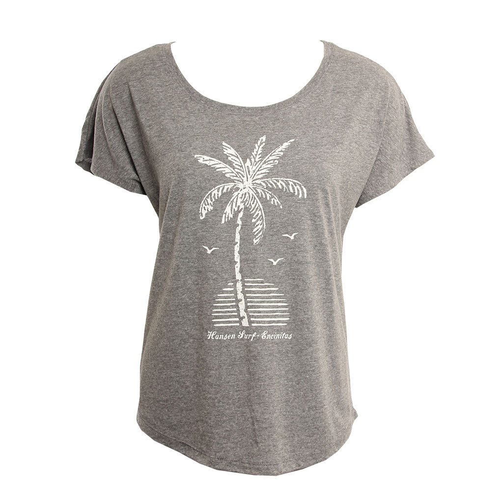 Hansen Womens Shirt Palm And Sun