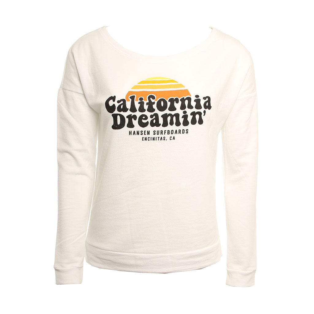 Hansen Womens Shirt Dreamin Terry LS