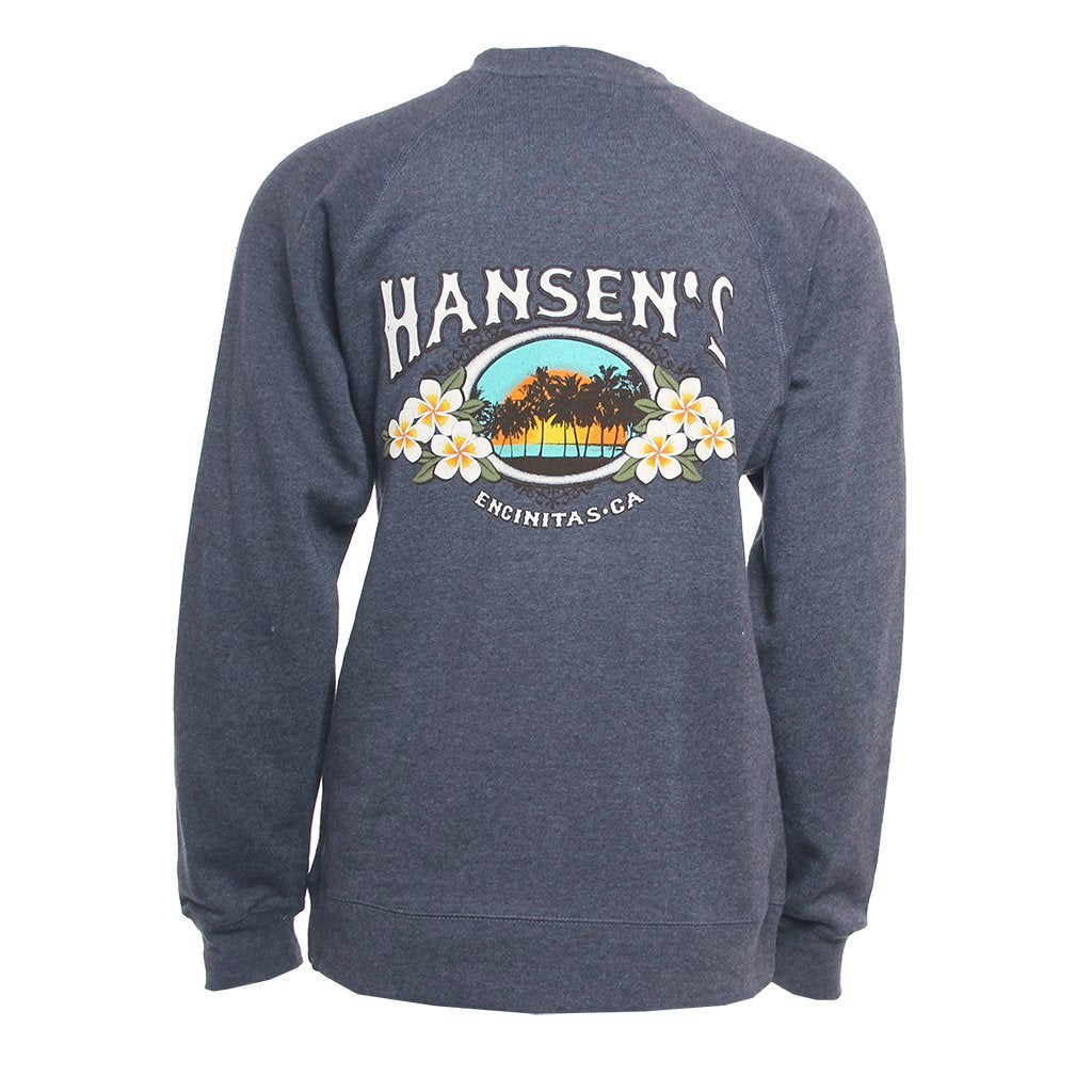 Hansen Womens Sweatshirt Paradise Crew