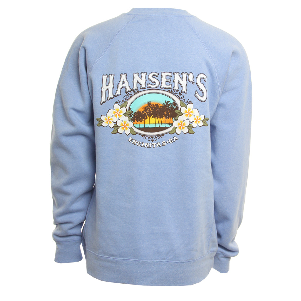 Hansen Womens Sweatshirt Paradise Crew