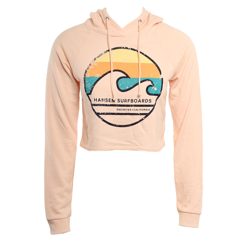 Hansen Womens Sweatshirt Simply Set Cropped Hoodie