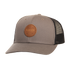 Hansen Hat Box Patch Leather Trucker