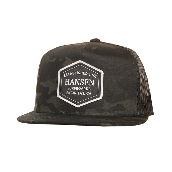Hansen Hat Established Patch Trucker