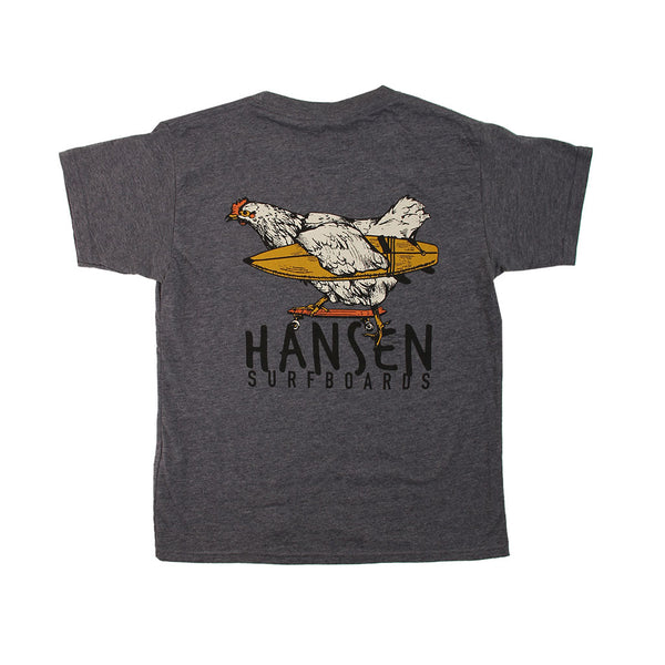 Hansen Kids Shirt Skateboard Chicken