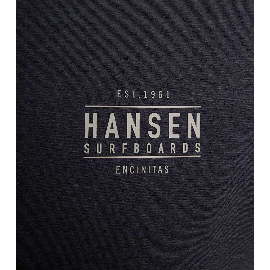 Hansen Mens Rashguard Antix Short Sleeve
