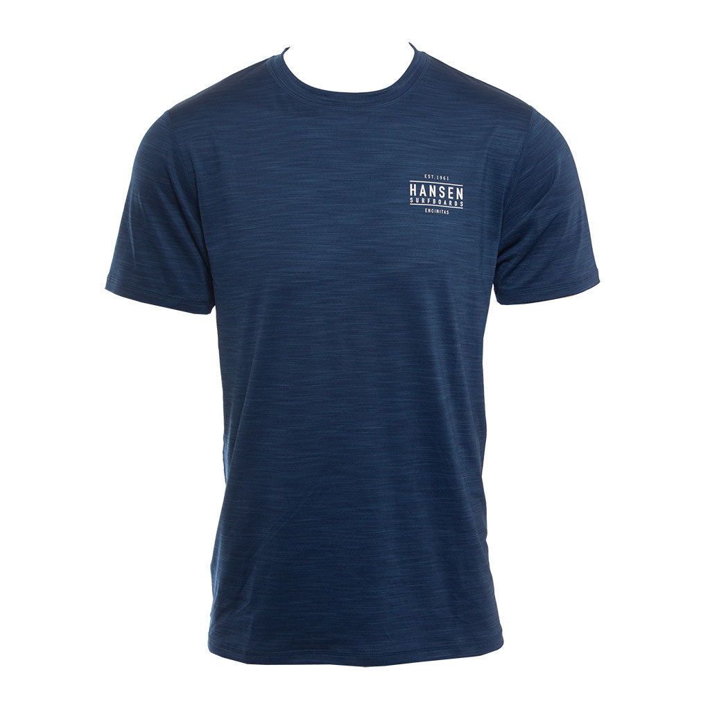 Hansen Mens Rashguard Hybrid Pro Short Sleeve