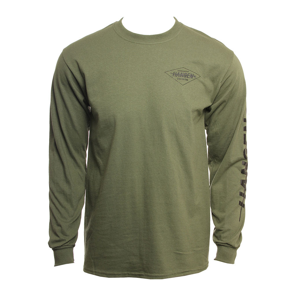 Hansen Mens Shirt Diamond Long Sleeve