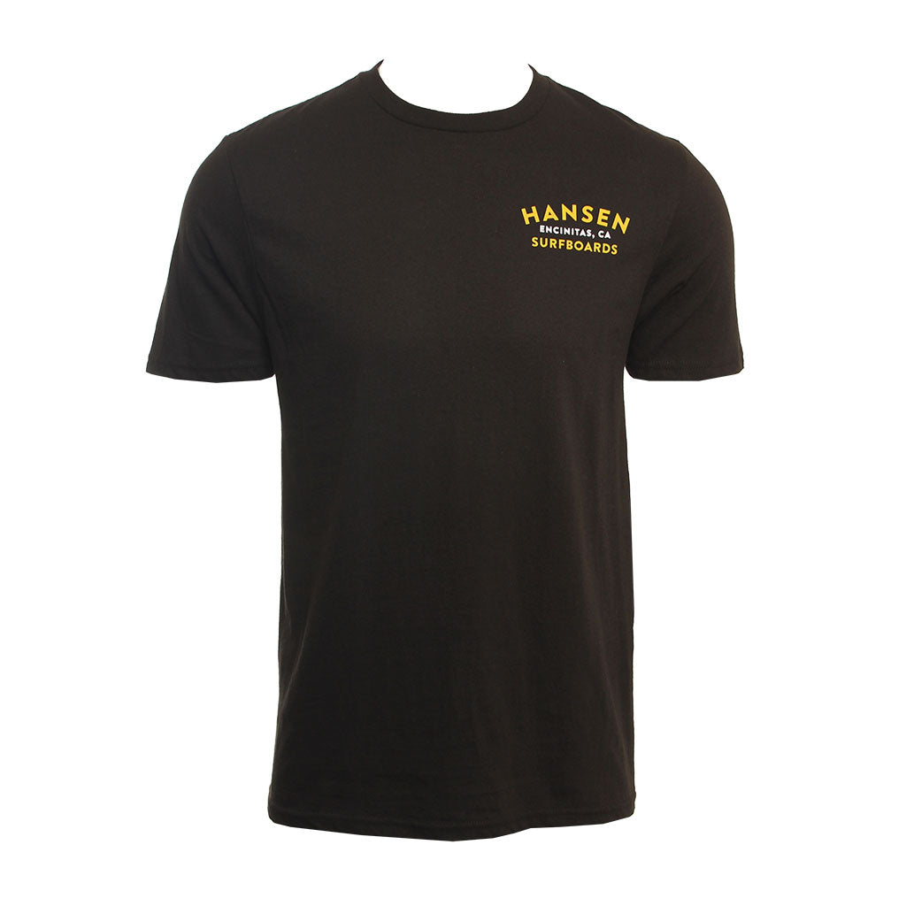 Hansen Mens Shirt Surfing Bear